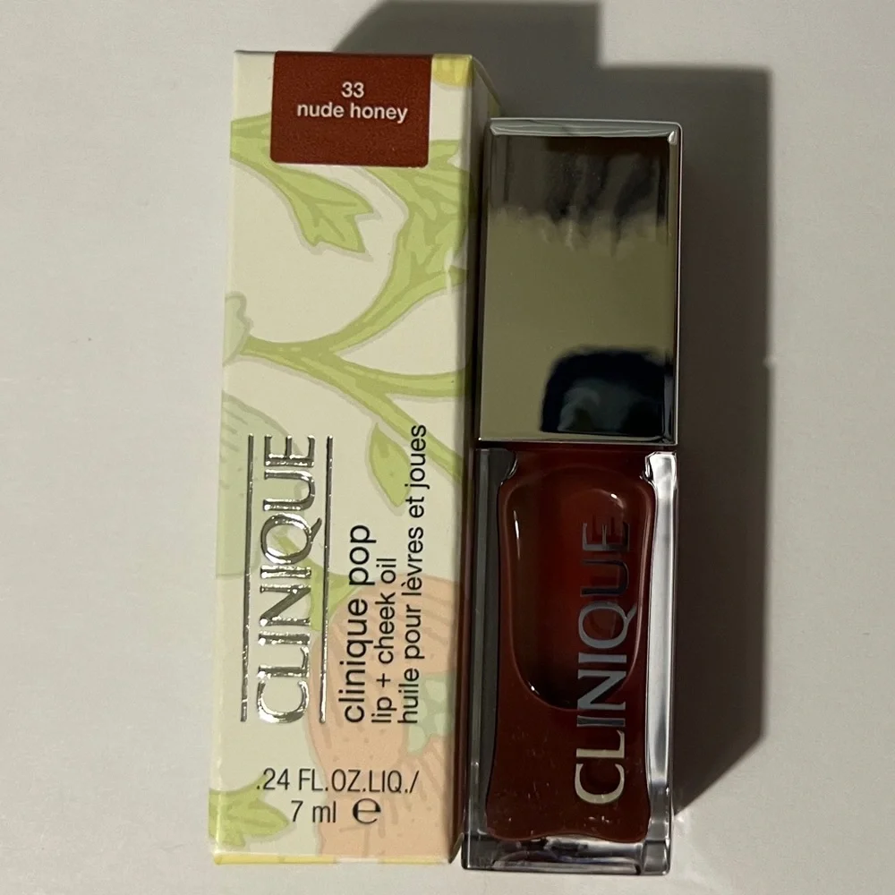 Clinique Pop Lip + Cheek Oil in Nude Honey 🍯